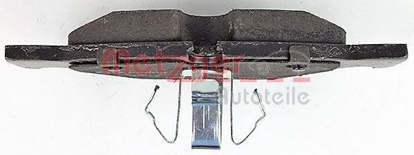 METZGER 1170031 Bremsbelagsatz, Scheibenbremse
